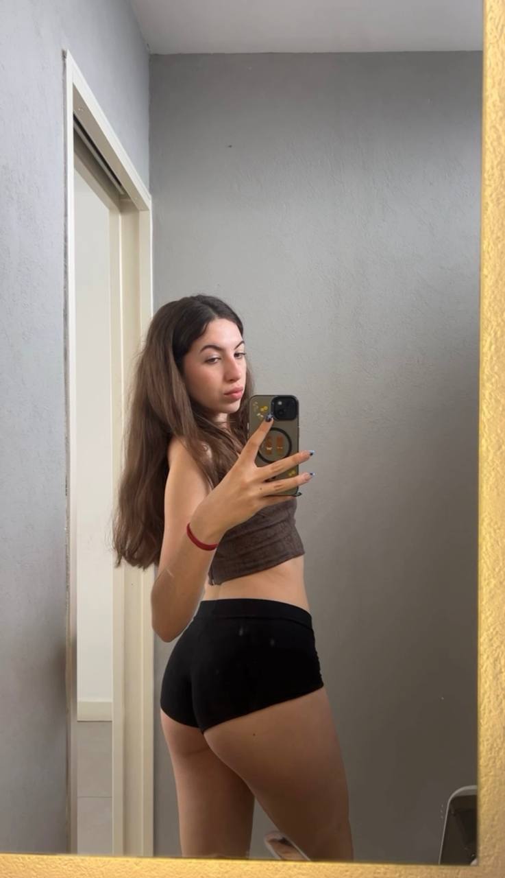 Amber in her underwear in Nicosia